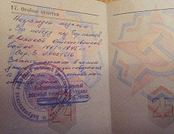 Кочанов Константин Степанович. Военный билет